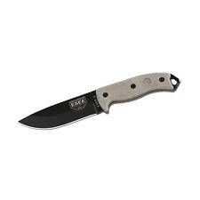 ESEE Model 5 Plain Edge Black Blade Canvas Micarta Hndl Knife ONLY 5P-KO 5P-KO-E picture