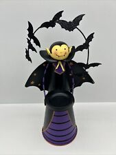 Partylite Halloween Metal Vampire Flying Bats Tea Lite Votive Candle Holder CUTE picture