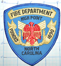 NORTH CAROLINA, HIGH POINT FIRE DEPT PATCH picture