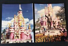 Walt Disney World 25th Anniversary Cinderella Birthday Cake Castle 8 x 10 Photos picture