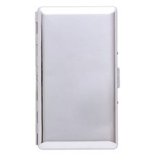 NICE NEW 100/120mm CIGARETTE OR MULTI USE HIGH POLISHED CHROME CASE w/ MIRROR picture