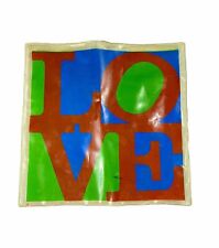 LOVE Robert Indiana - Museum Of Modern Art MCM Inflatable Vinyl Pillow VERY RARE picture
