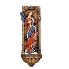 Roman Joseph's Studio Mary Undoer on Knots Holy Water Font 11.75 Inch Multicolor picture