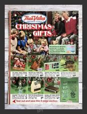 1984 True Value Christmas Gifts Catalog Booklet Magazine Insert picture