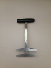 Vintage Foley Chopper 3 Stainless Blades Patent 2113085 Black Wood Handle picture