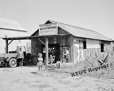 Photograph Vintage West Memphis Arkansas Blacksmith Shop 1936 8x10 picture
