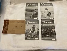 Vintage Year 1953 Harley Davidson THE ENTHUSIAST Motorcycle Magazines- 4 Months picture