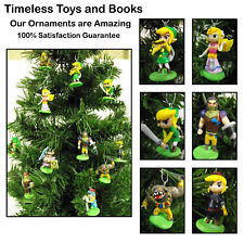 The Legend of Zelda Christmas Ornaments 12 Piece Set Featuring Link, Zelda  Mini picture