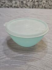 Tupperware . Round Blue Bowl w/Lid . #  233-23 tupper seal lid picture