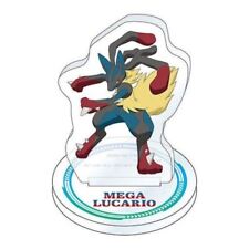 Pokemon Mega Lucario mini Acrylic stand figure World Champions NWT picture