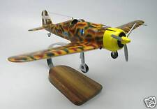 G-50 Arrow Fiat Fighter G50 Airplane Desk Wood Model Small New picture