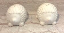 White Hedgehogs Salt and Pepper Shakers Animals Kitchen Dinning picture