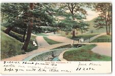 Postcard Davis Park, Providence, R.I., - Rhode Island News Company VTG ME3. picture