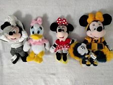 Lot Of 4 Vintage Walt Disney World FL Plush Stuffed Toy Minnie Mickey Daisy Duck picture