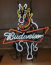 Clydesdale Horse BVD Light Glass Neon Beer Sign Decor Neon Light Sign 24