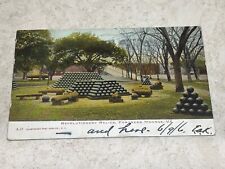 Vintage 1906 Postcard REVOLUTIONARY RELICS FORTRESS MONROE VIRGINIA VA Undivided picture