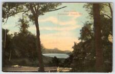 1910's TOLCHESTER BEACH MD MARYLAND BOAT LAKE B ABRAMS BALTIMORE POSTCARD picture