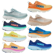 Hoka One One Bondi 8 Sneakers Athletic Running Shoes Women's Trainers Gym~ picture