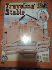 GROTON STABLES WOOD TOY BARN TRAVELING STABLE UNASSEMBLED BREYER MAXIM NIB. picture