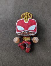 Glitter Gingerbread Captain Marvel Funko Pocket Pop Almost 2 Inches Tall picture