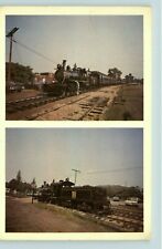 Postcard Valley Railroad Company Avenue Essex Connecticut two views front & back picture