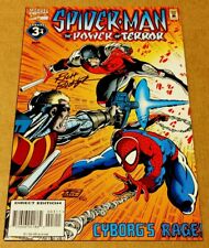 Spider-Man The Power Of Terror #3 Rich Buckler Signed (creator of Deathlok) 1995 picture