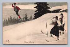 Ski Jumping Man & Skiing Women 
