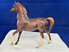 TWO Breyer Classic Horses - OF Arab Stallion #662 CM Mustang Foal Bay Overo picture