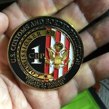 Ultra Rare US CBP Customs and Border Protection Commisioner challenge coin picture