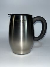 Starbucks Coffee Tumbler Hot-Cold Stainless Travel Mug 16 oz. Handle & Lid 2006- picture
