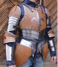 Medieval Half Armor Suit Leather & Steel Knight Warrior SCA Larp Cosplay Armor picture