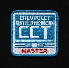 VTG STYLE CHEVROLET CERTIFIED TECHNICIAN CCT MASTER Automotive Collectors Patch picture