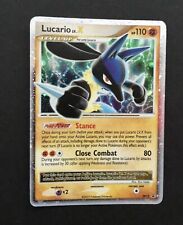 Lucario LV.X DP12 Holo - Diamond & Pearl Black Star Promo - Very Good Pokémon picture