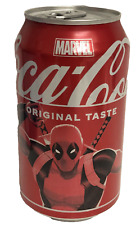 NEW LIMITED EDITION MARVEL DEADPOOL COCA COLA ORIGINAL 12 FLOZ (355mL) CAN BUY picture