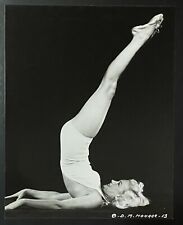 1948 Marilyn Monroe Original Photo Norma Jeane Yoga Pose Ed Cronenweth Publicity picture
