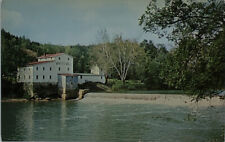Postcard OH Athens Historic White’s Mill and Dam ￼Hocking River 457 picture
