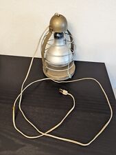 Vtg REX RAY METAL HEAT SUN LAMP LIGHT w/CAGE & GE Sun Lamp Bulb WORKS picture