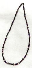 Vintage Authentic Hawaiian NTL Hawaii bead necklace And Brass Beads. 18” Long. picture