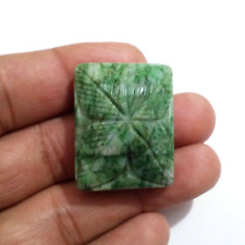 Gorgeous Brazilian Green Emerald Carving Emerald Shape 113.70 Crt Loose Gemstone picture