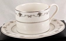 Flat Cup & Saucer Set Grande Baroque by WALLACE  picture