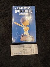 NEW ROGER MARIS BOBBLEHEAD 2016 COLLECTIBLE & GAME TICKET #5 YANKEES picture