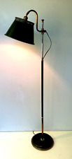 MCM Adjustable Task Floor Lamp Arched Bridge Arm with Metal Shade picture