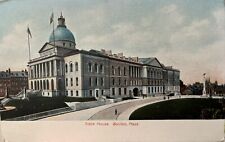 State House Boston Massachusetts Postcard MA Building picture