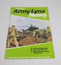 Westland Army Lynx News No. 2 Helicopter 1979 picture