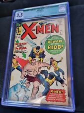 X-Men #3 CGC 3.5 - Qualified - Marvel 1964 - 1st App. Blob Key Book 🔑  picture