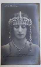 Anna Pavlova original autograph postcard (1881-1931) - RPPC - Russian photo picture