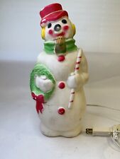 vintage Frosty Snowman 1968 Empire Blow Mold 13
