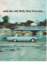 1962 Ford Mail Out Quad Fold Open Brochure Meet The New Lively Ones Fc2 picture
