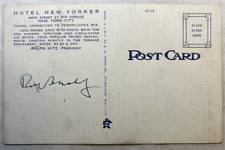 VTG B&W Ray Bradbury Farenheit 451 Author SIGNED Postcard *RARE* picture