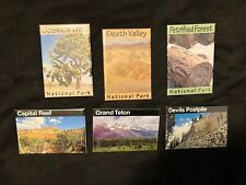 Lot of 6 NATIONAL PARK Magnets Death Valley Joshua Tree Grand Teton Pet Forest picture